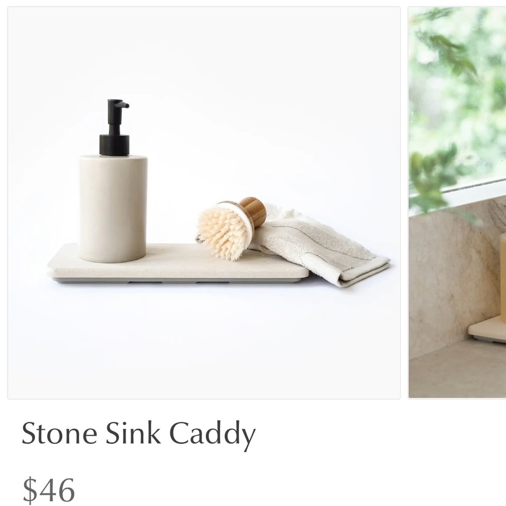 Dorai Stone Sink Caddy